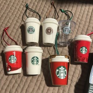 Starbucks Christmas Tree Ornaments